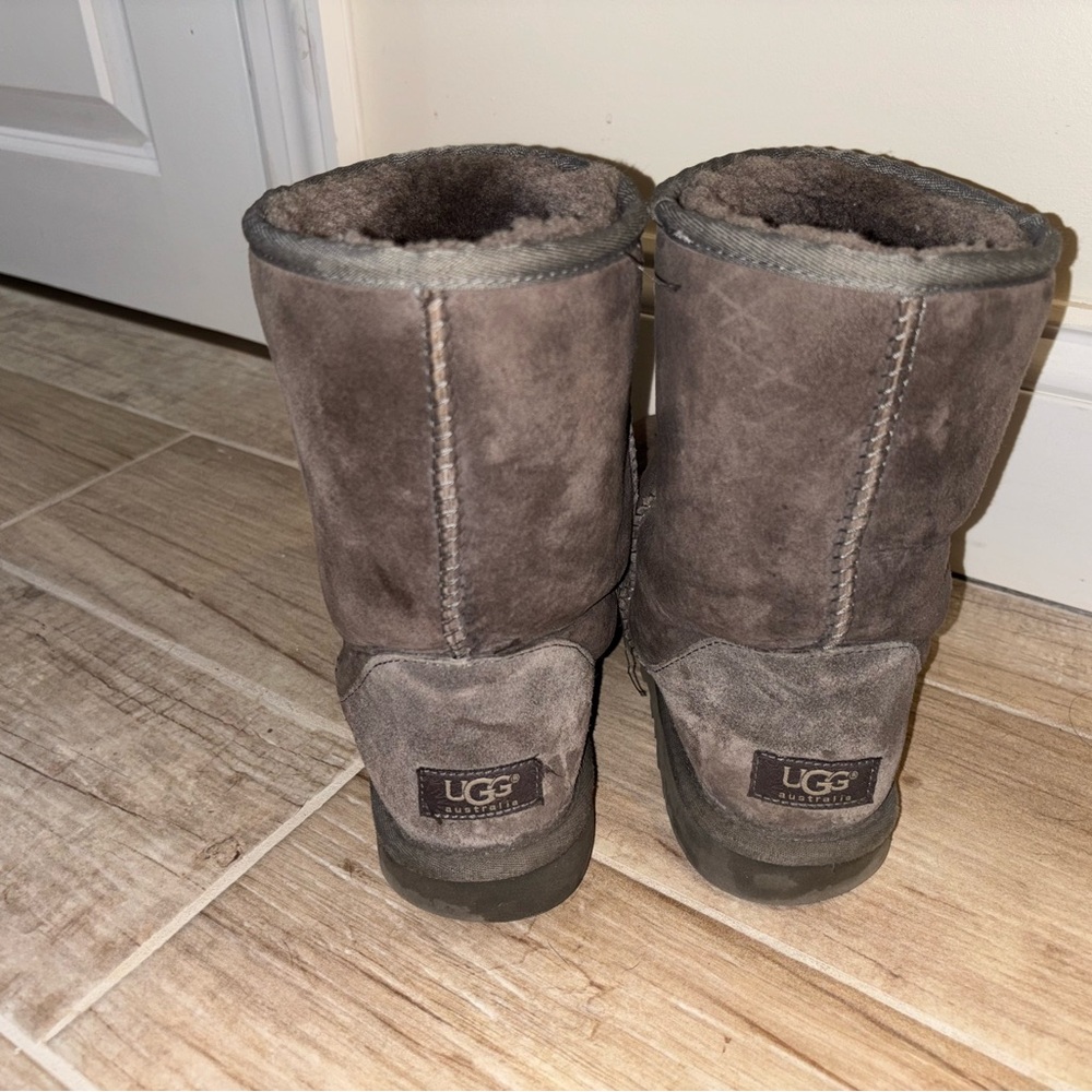UGG Gray Suede Boots USED Condition